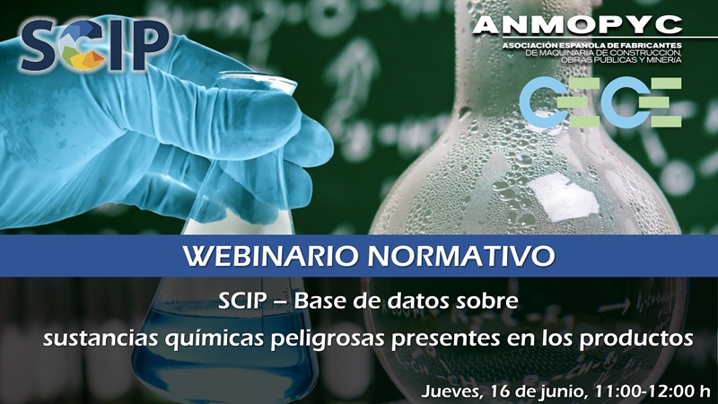 Webinario "SCIP – Base de datos sobre sustancias químicas peligrosas presentes en los productos" 